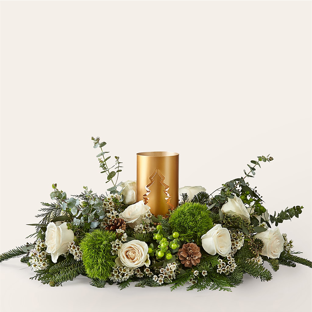Chestnuts Roasting Centerpiece – Loose Leaf Florist, Austin TX