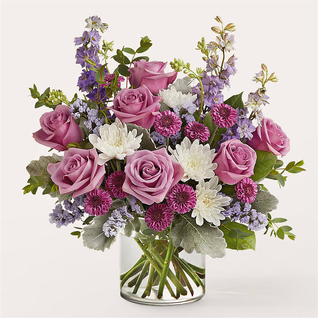 Violet Frost Bouquet – Loose Leaf Florist, Austin TX