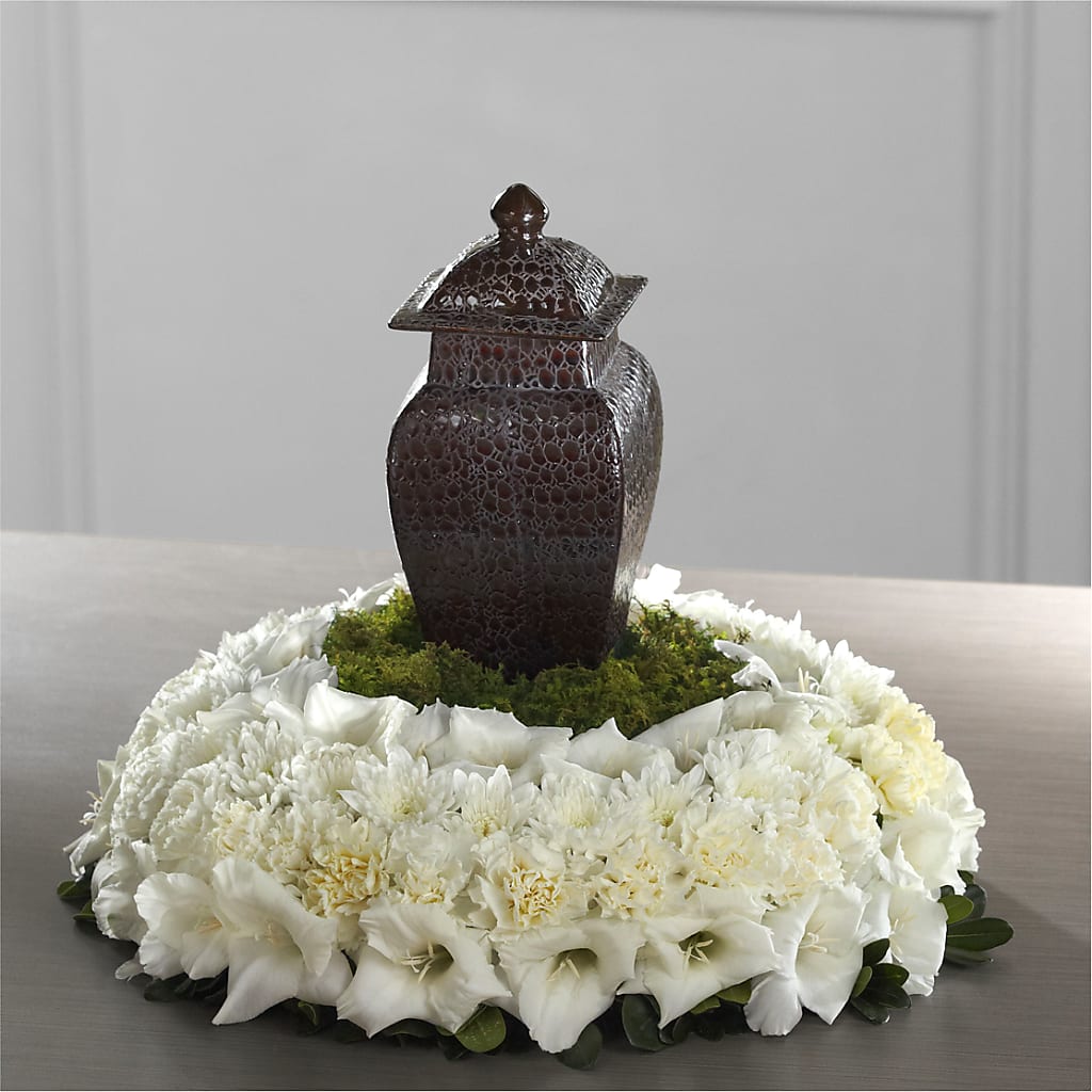 Encircling Grace Arrangement – Loose Leaf Florist, Austin TX
