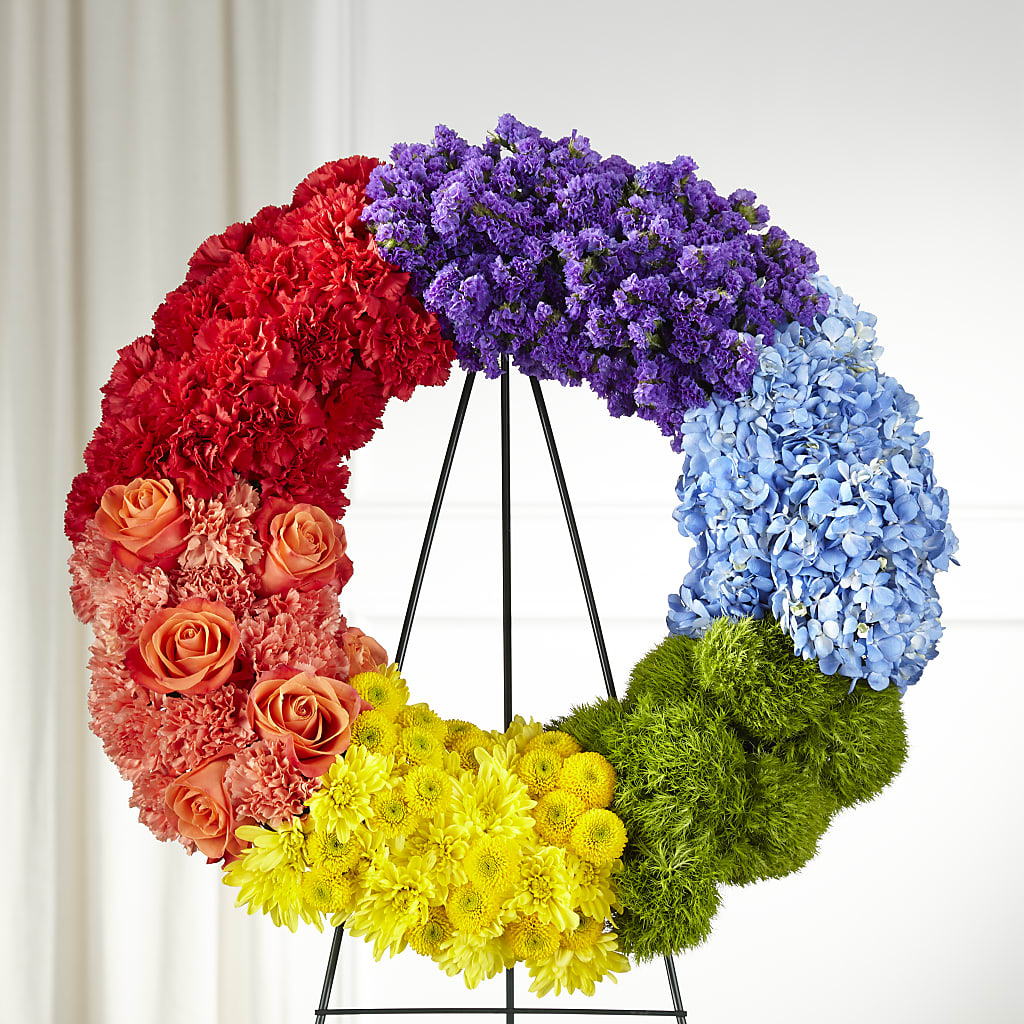 Circle of Love Wreath – Loose Leaf Florist, Austin TX