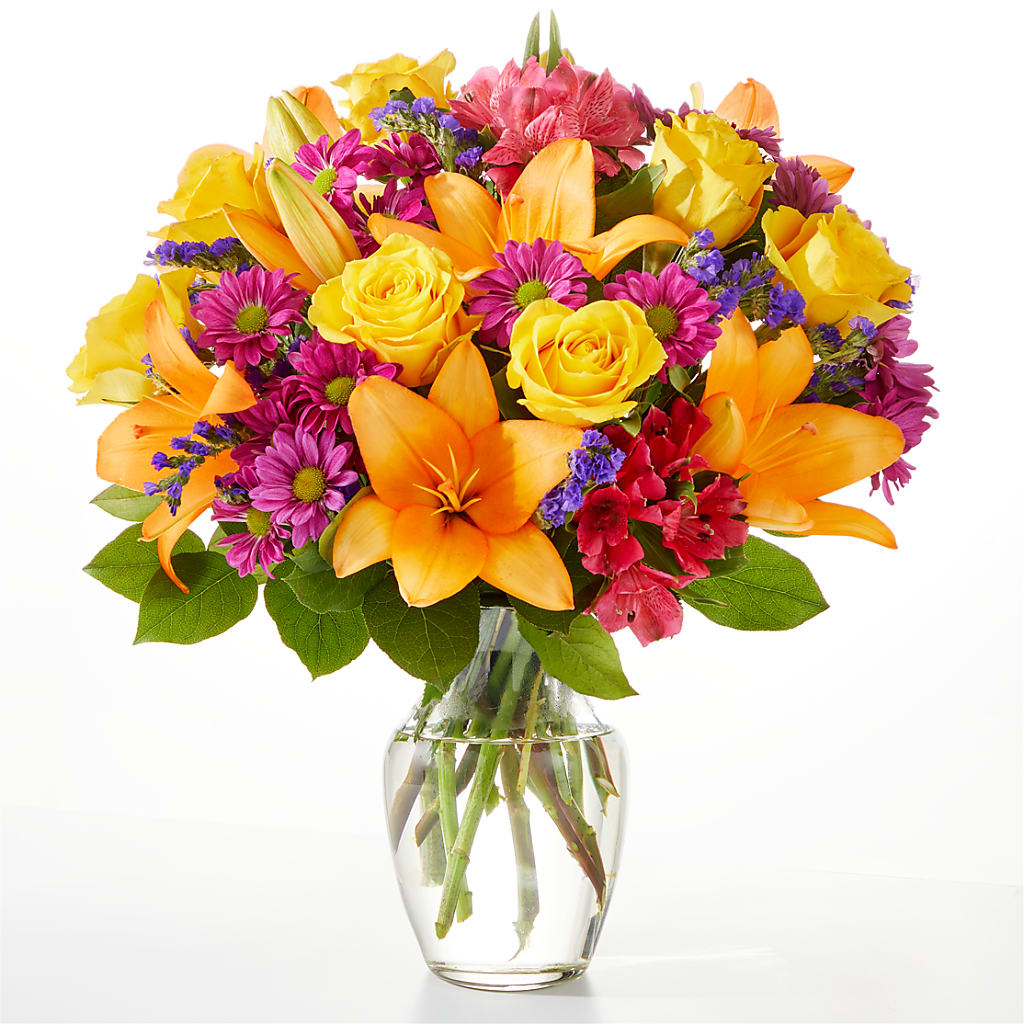 Colorful Visions Bouquet – Loose Leaf Florist, Austin TX