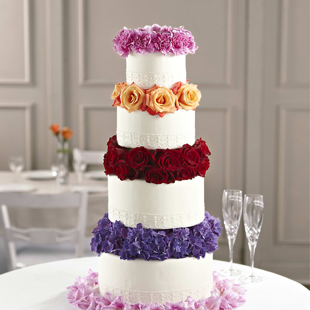Infinite Love Cake Décor – Loose Leaf Florist, Austin TX