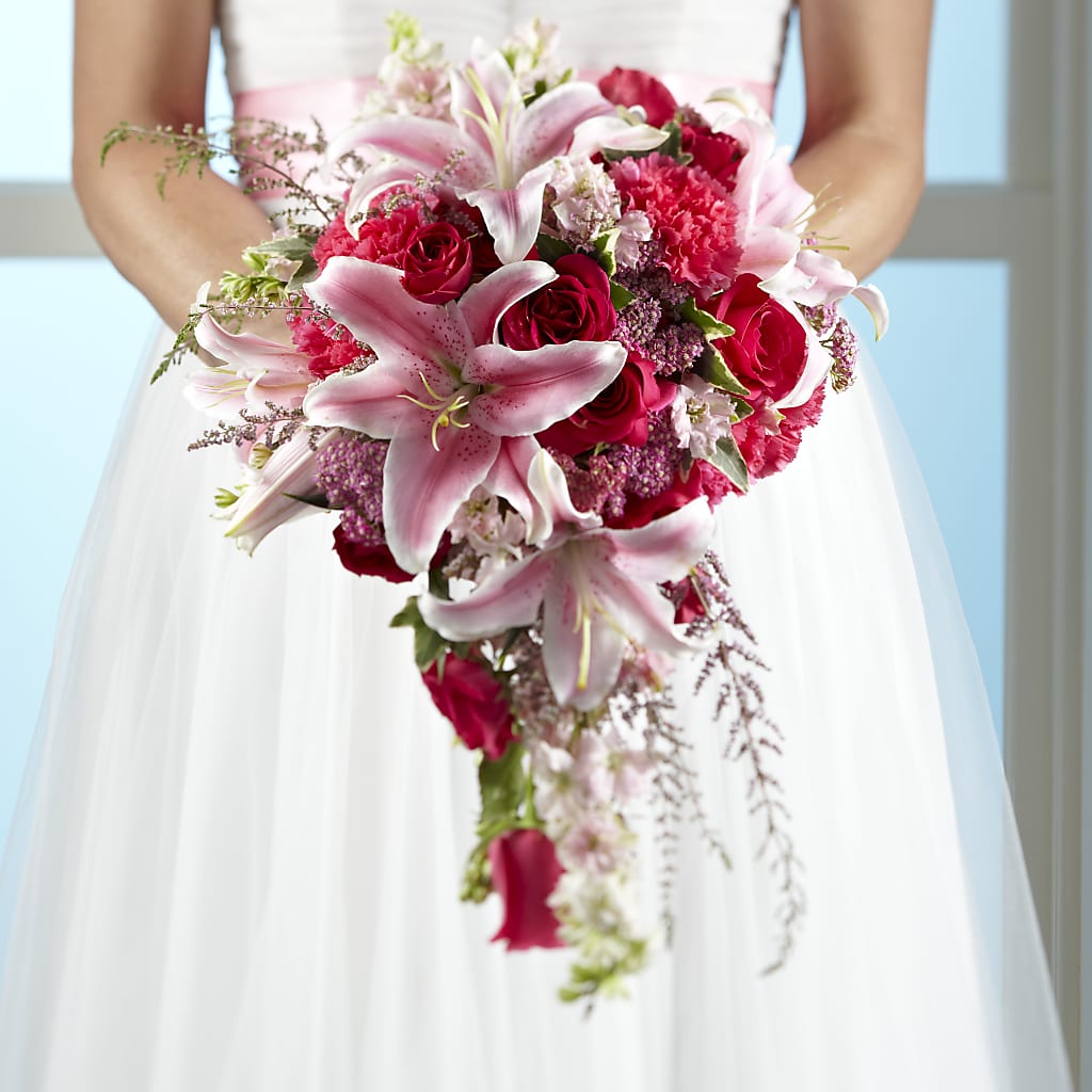 Lily & Rose Bouquet – Loose Leaf Florist, Austin TX