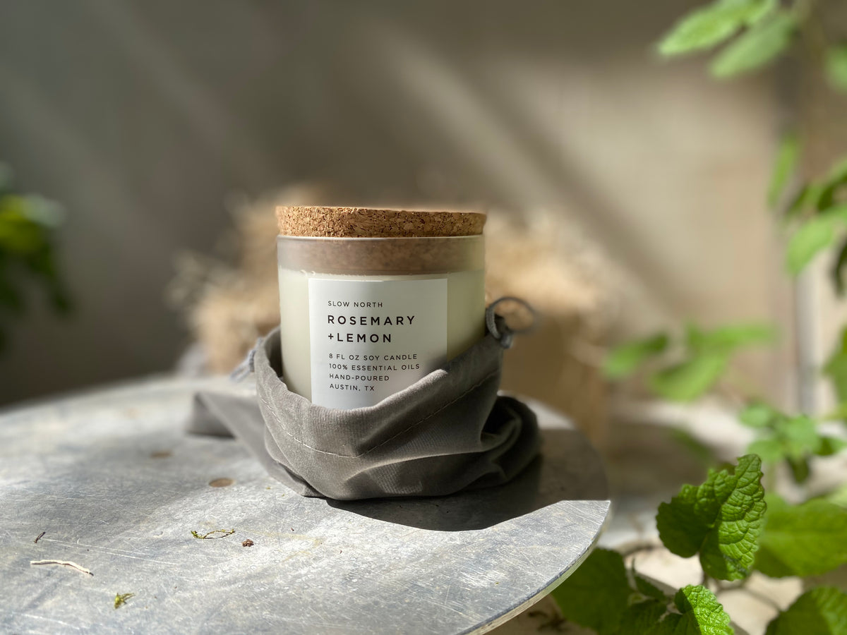 Slow North Candle –  Loose Leaf Florist, Austin TX