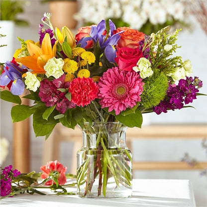 Bold & Bright – A Florist Original –  Loose Leaf Florist, Austin TX