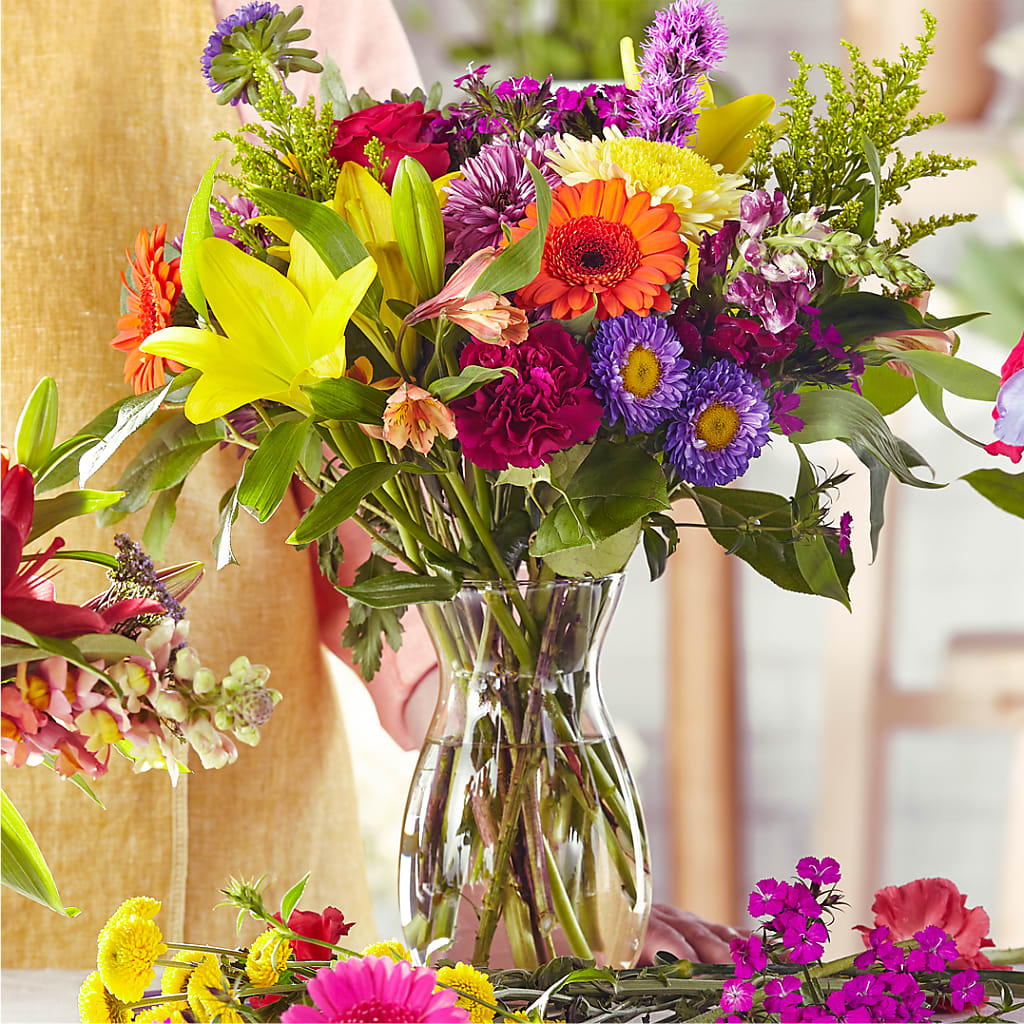 Bold & Bright – A Florist Original –  Loose Leaf Florist, Austin TX
