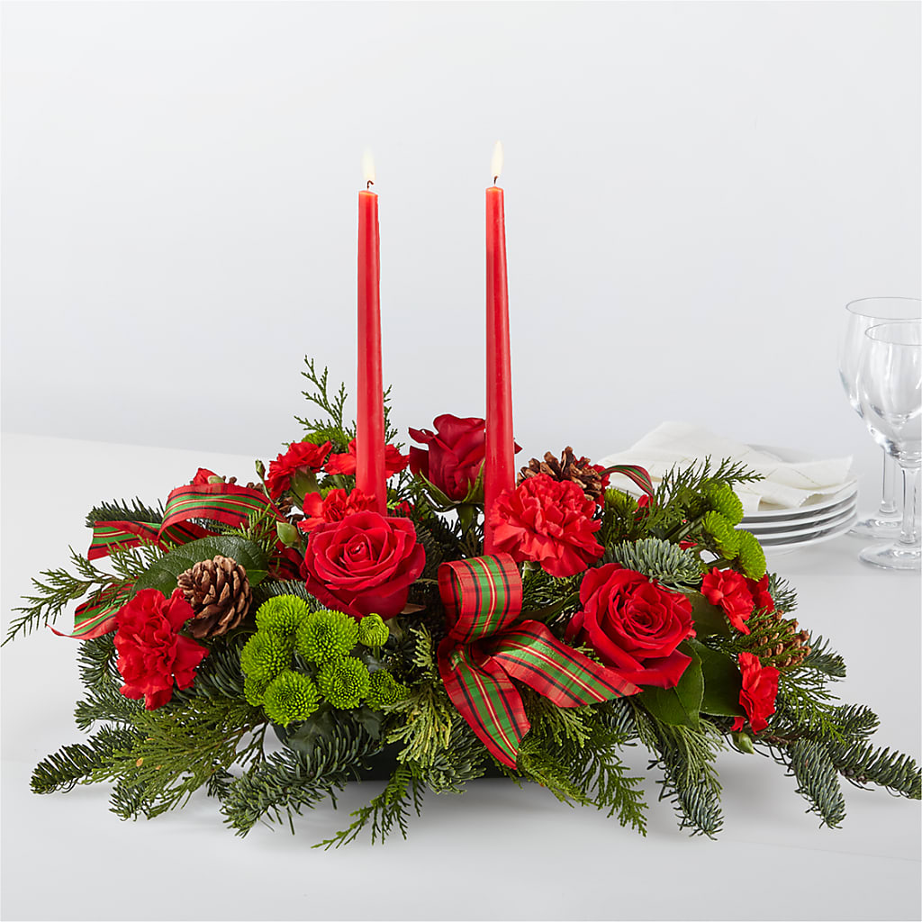 By the Candlelight Centerpiece –  Loose Leaf Florist, Austin TX