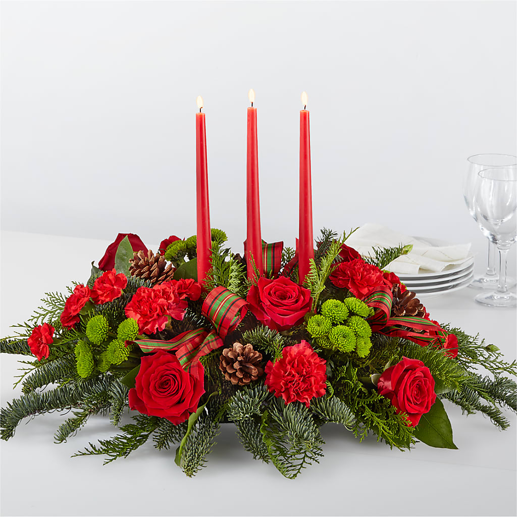 By the Candlelight Centerpiece –  Loose Leaf Florist, Austin TX