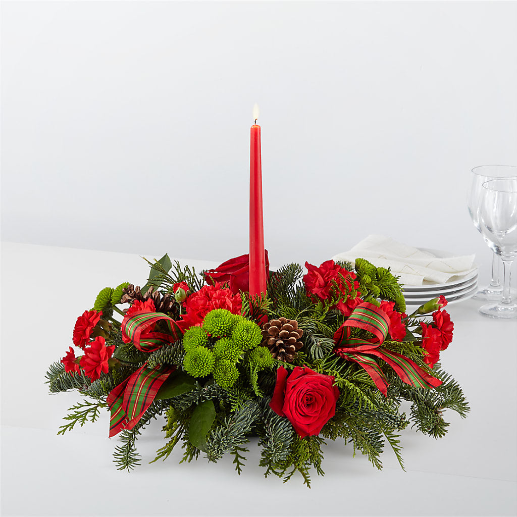 By the Candlelight Centerpiece –  Loose Leaf Florist, Austin TX