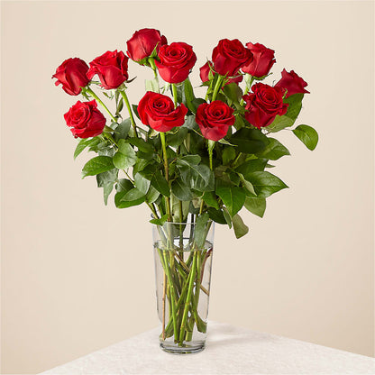 Long Stem Red Rose Bouquet –  Loose Leaf Florist, Austin TX