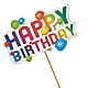 Happy Birthday Pick –  Loose Leaf Florist, Austin TX
