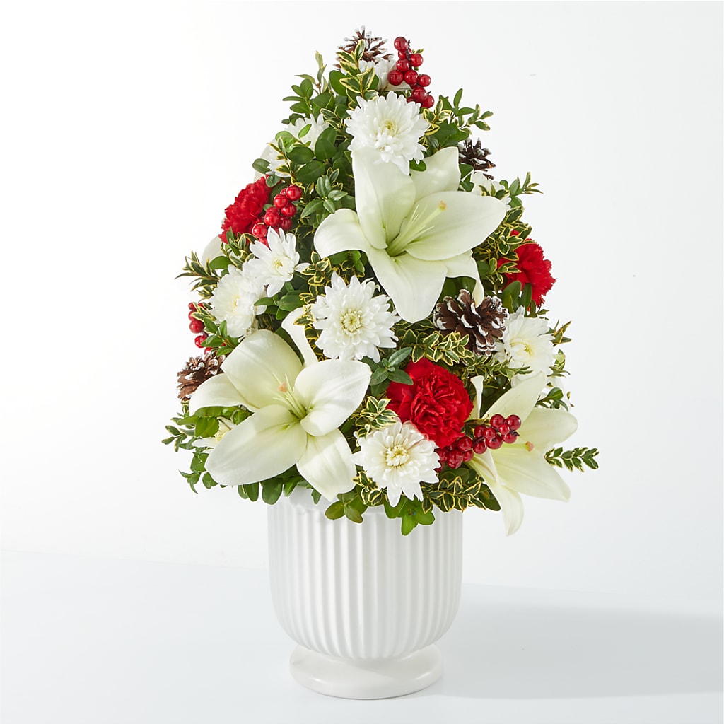 Festive Moments Tree –  Loose Leaf Florist, Austin TX