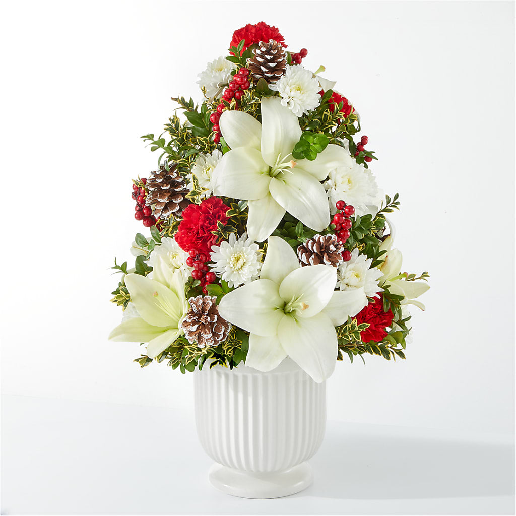 Festive Moments Tree –  Loose Leaf Florist, Austin TX