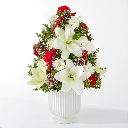 Festive Moments Tree –  Loose Leaf Florist, Austin TX