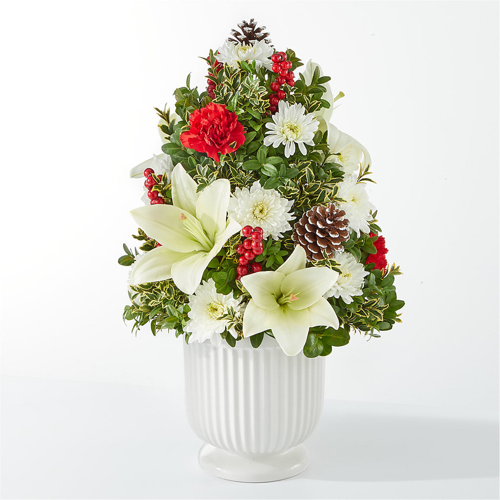 Festive Moments Tree –  Loose Leaf Florist, Austin TX