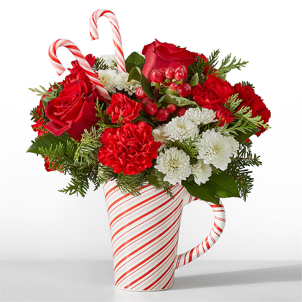 Peppermint Swirl Mug –  Loose Leaf Florist, Austin TX