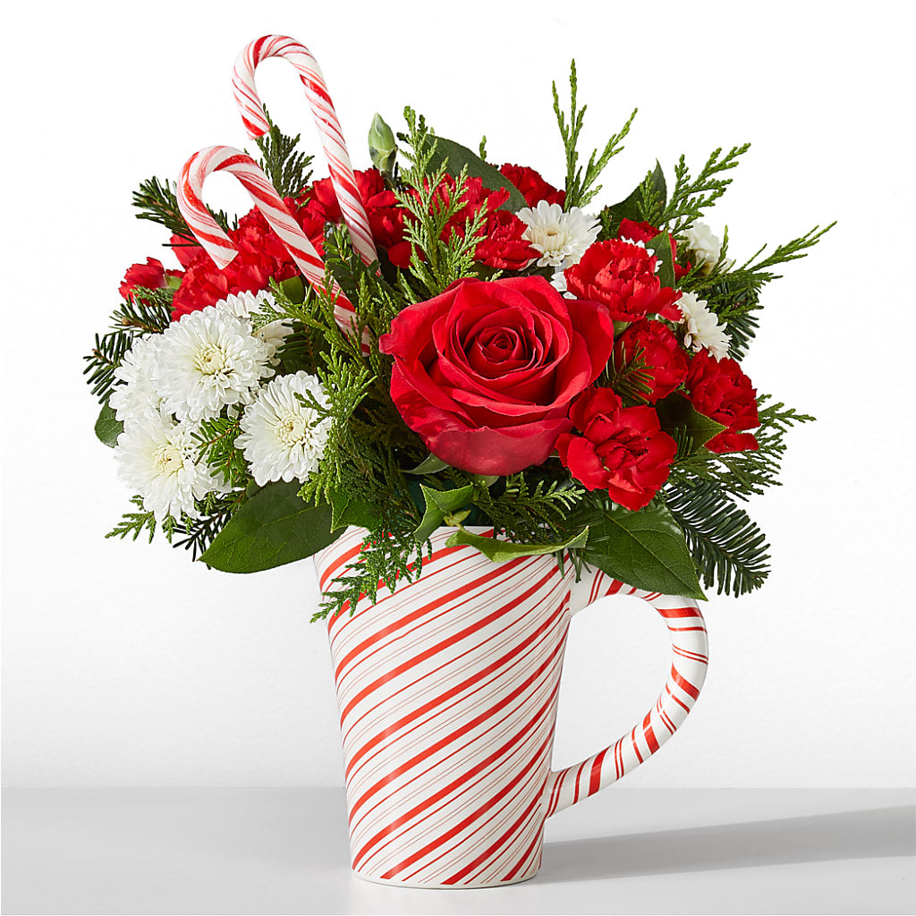 Peppermint Swirl Mug –  Loose Leaf Florist, Austin TX