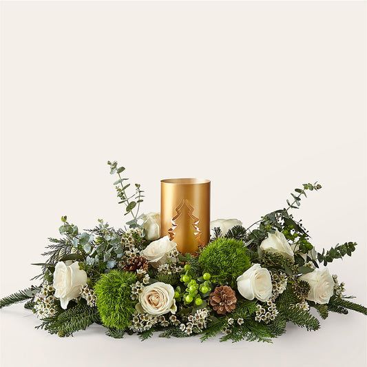 Chestnuts Roasting Centerpiece –  Loose Leaf Florist, Austin TX