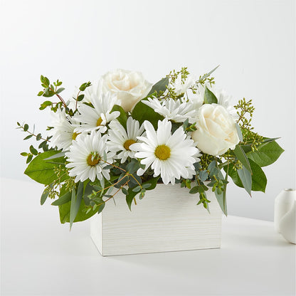 Fresh Linen Box Bouquet –  Loose Leaf Florist, Austin TX