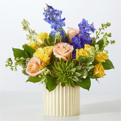 Cobalt Reverie Bouquet –  Loose Leaf Florist, Austin TX