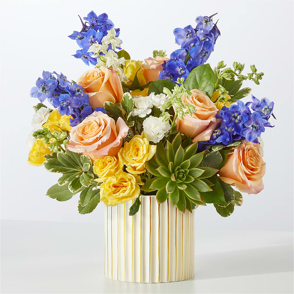 Cobalt Reverie Bouquet –  Loose Leaf Florist, Austin TX