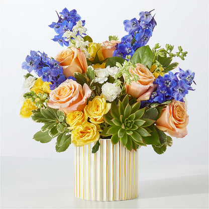 Cobalt Reverie Bouquet –  Loose Leaf Florist, Austin TX