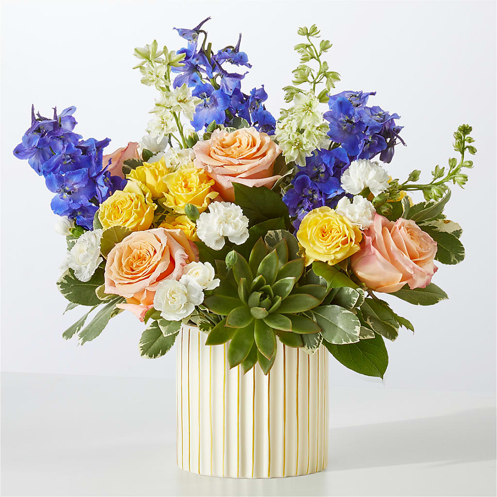 Cobalt Reverie Bouquet –  Loose Leaf Florist, Austin TX