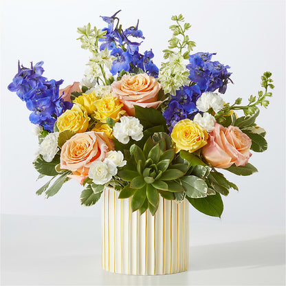 Cobalt Reverie Bouquet –  Loose Leaf Florist, Austin TX
