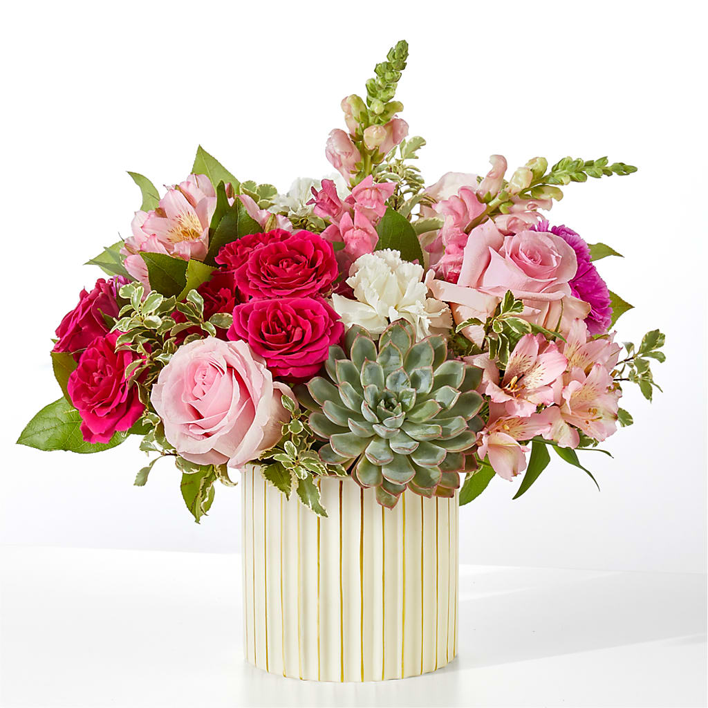 Magenta Musings Bouquet –  Loose Leaf Florist, Austin TX