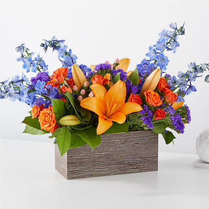 Radiant Citrus Box Bouquet –  Loose Leaf Florist, Austin TX