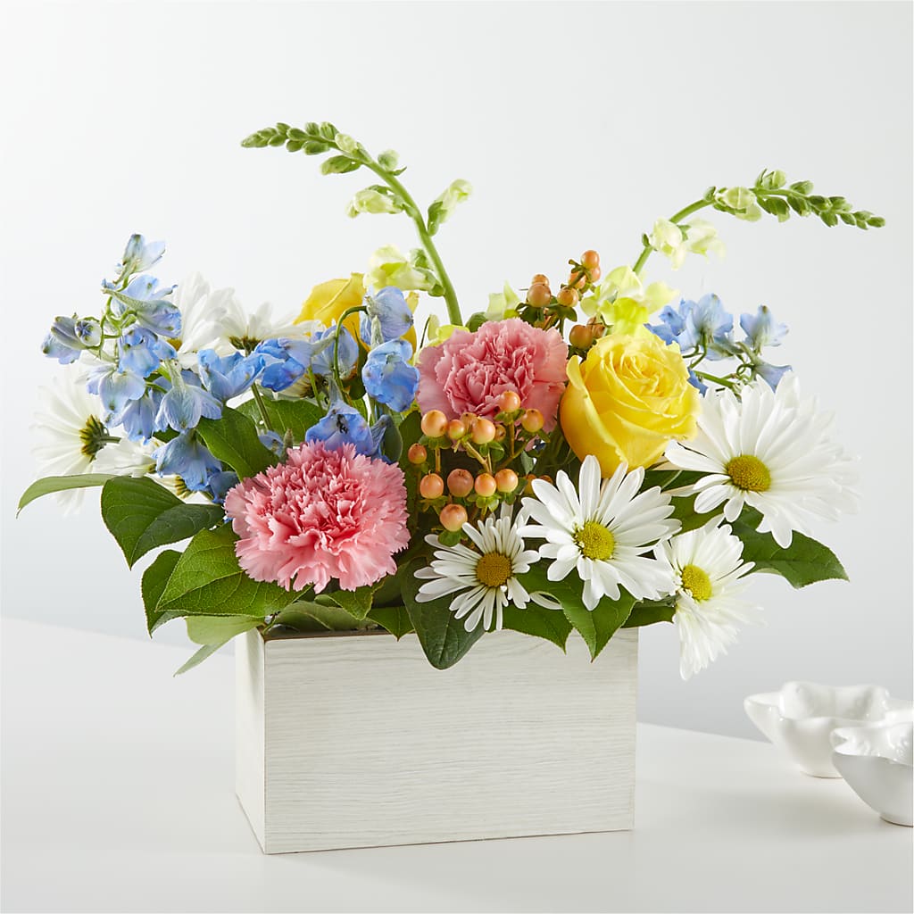 Sun Salutation Box Bouquet –  Loose Leaf Florist, Austin TX