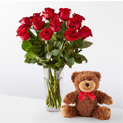 Romantic Long Stem Red Rose Bouquet Bundles –  Loose Leaf Florist, Austin TX