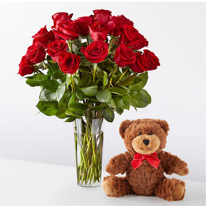 Romantic Long Stem Red Rose Bouquet Bundles –  Loose Leaf Florist, Austin TX