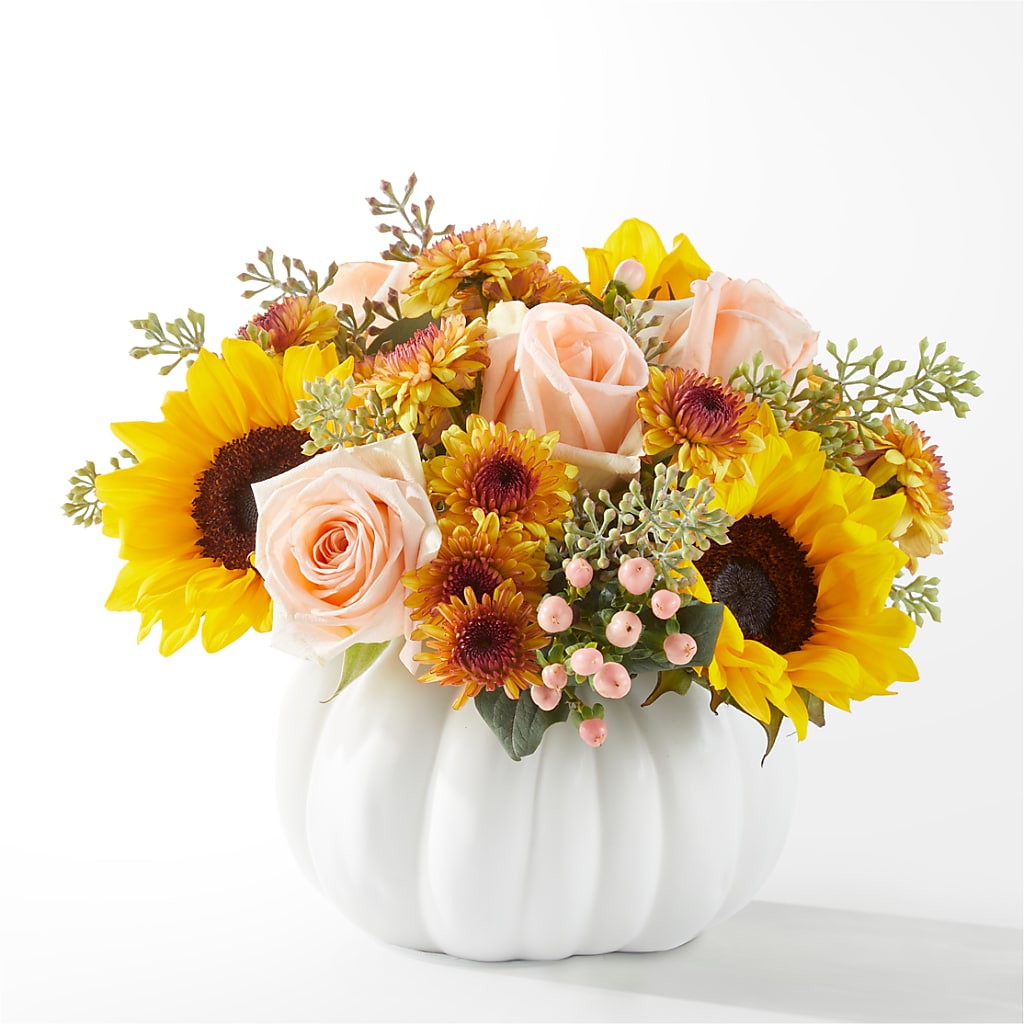 Pumpkin to Talk About Bouquet –  Loose Leaf Florist, Austin TX