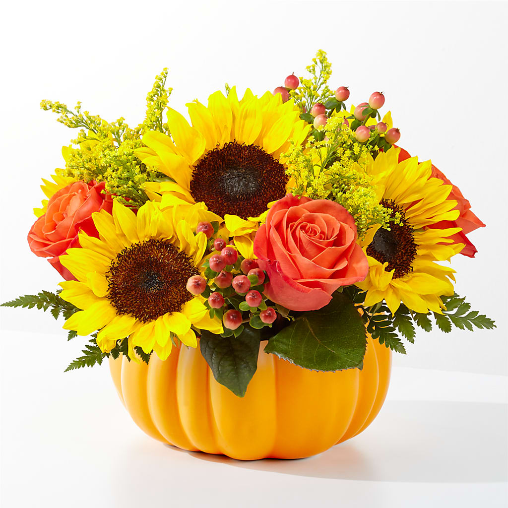 Pick of the Patch Pumpkin Bouquet –  Loose Leaf Florist, Austin TX