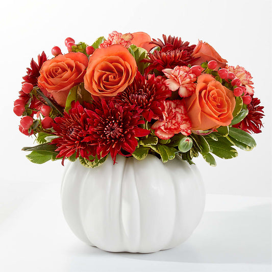 Autumn Air Pumpkin Bouquet –  Loose Leaf Florist, Austin TX