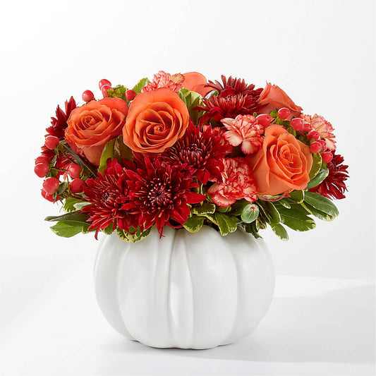 Autumn Air Pumpkin Bouquet –  Loose Leaf Florist, Austin TX