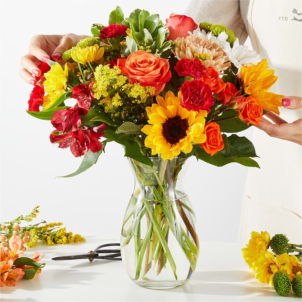 Fall Delight – A Florist Original –  Loose Leaf Florist, Austin TX