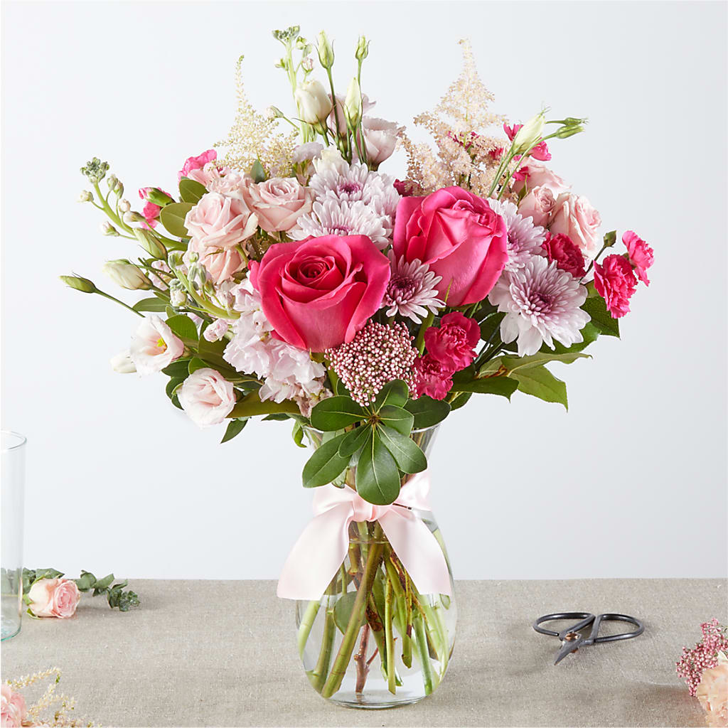 Pink Ribbon - A Florist Original –  Loose Leaf Florist, Austin TX