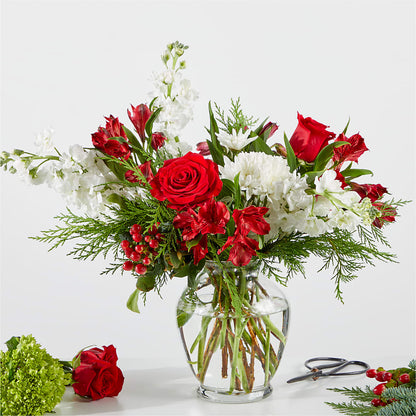 Merry Moment Bouquet – A Florist Original –  Loose Leaf Florist, Austin TX