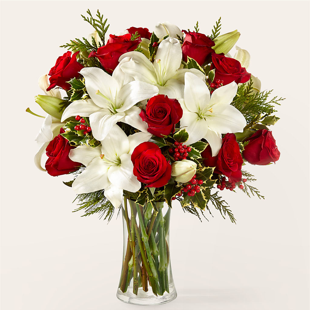 Sparkling Snowflakes Bouquet –  Loose Leaf Florist, Austin TX