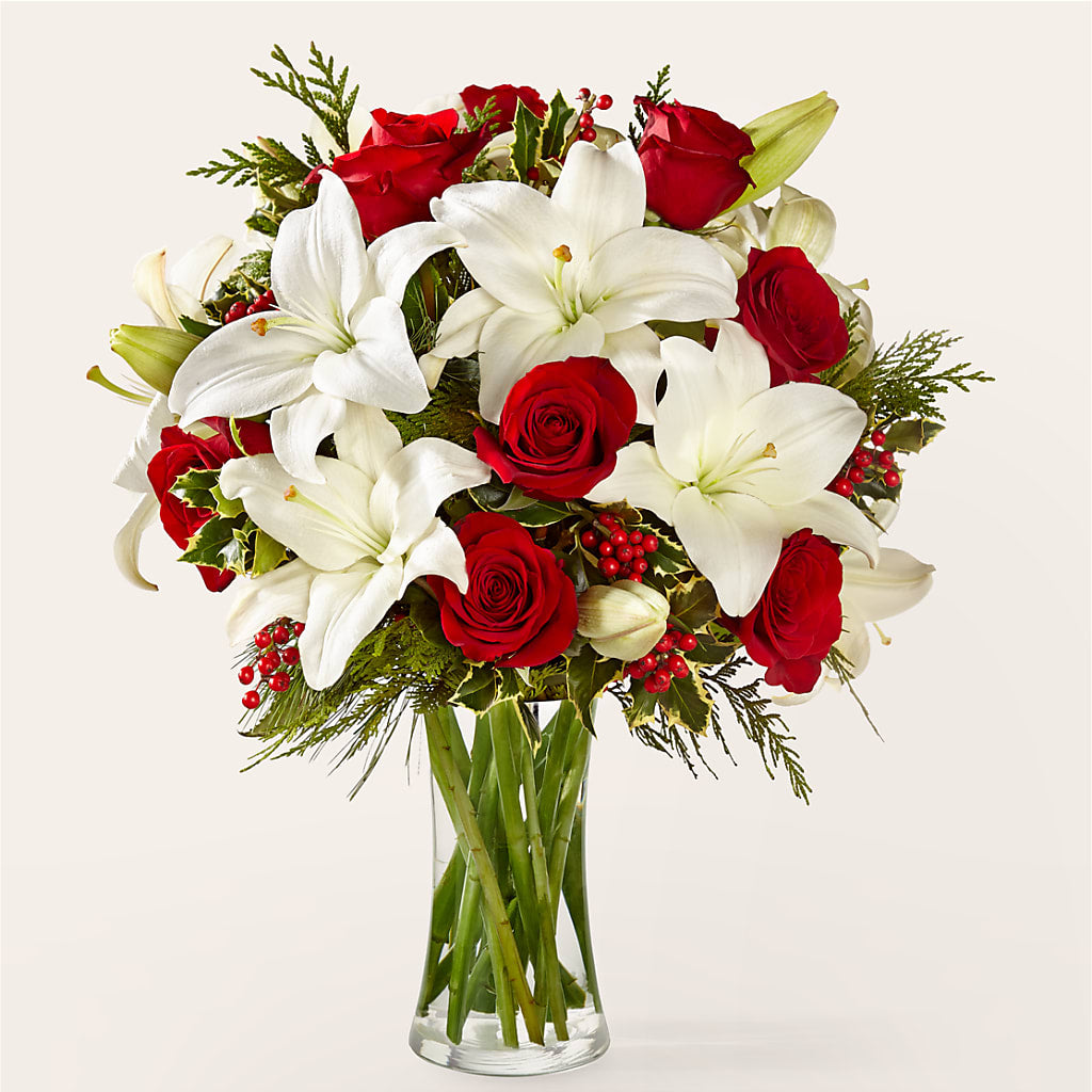 Sparkling Snowflakes Bouquet –  Loose Leaf Florist, Austin TX