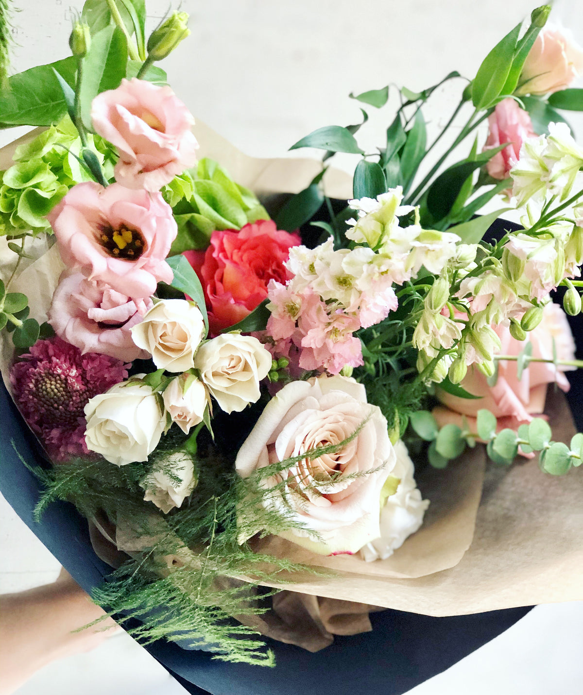 Wrapped Bouquet –  Loose Leaf Florist, Austin TX