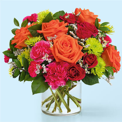 Colorful Carnival Bouquet –  Loose Leaf Florist, Austin TX