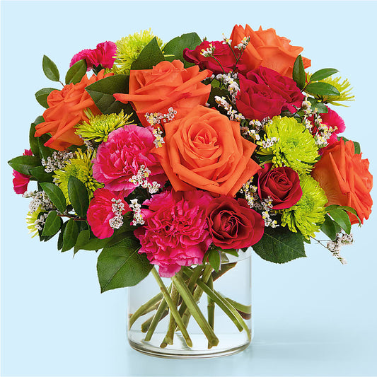 Colorful Carnival Bouquet –  Loose Leaf Florist, Austin TX