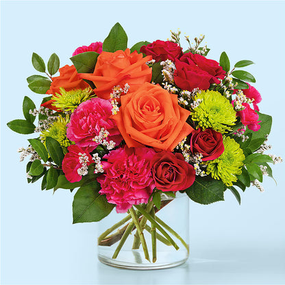 Colorful Carnival Bouquet –  Loose Leaf Florist, Austin TX