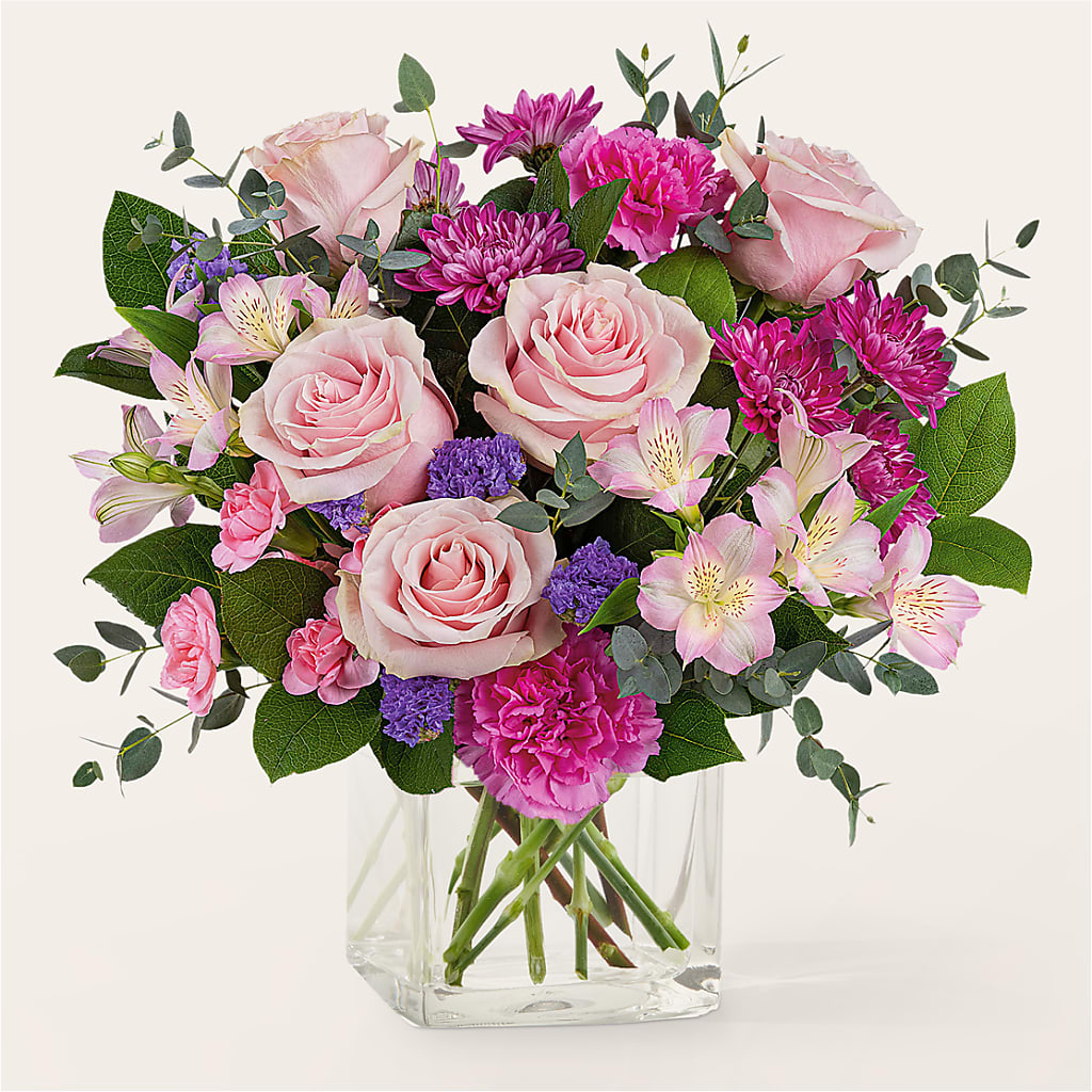 Rosy Radiance Bouquet –  Loose Leaf Florist, Austin TX