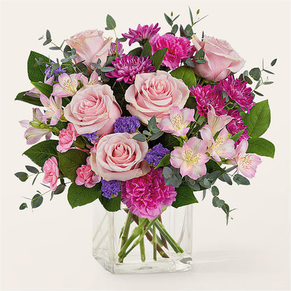 Rosy Radiance Bouquet –  Loose Leaf Florist, Austin TX