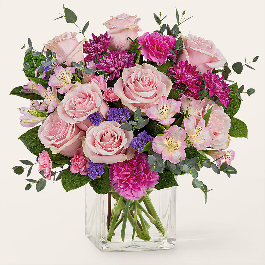 Rosy Radiance Bouquet –  Loose Leaf Florist, Austin TX