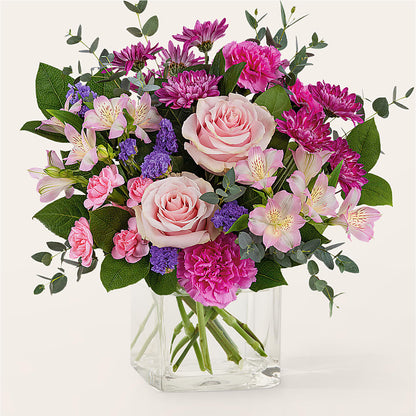 Rosy Radiance Bouquet –  Loose Leaf Florist, Austin TX